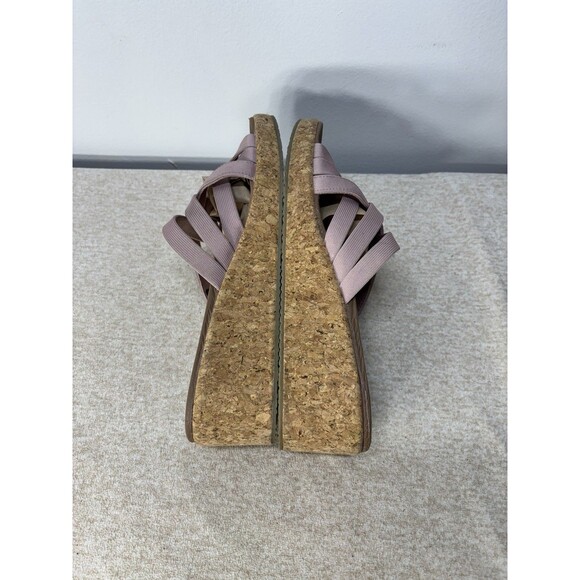 Skechers Women's Arch Fit Beverlee Comfort Wedge Sandals Pink  Size:10 - Picture 8 of 11